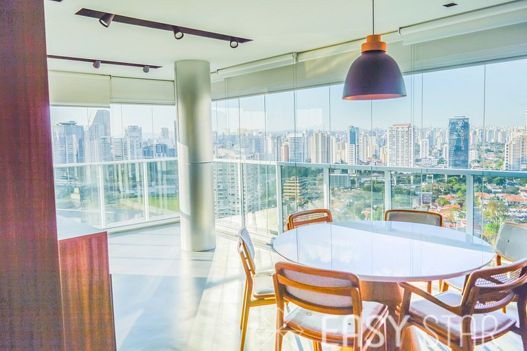 Easy Star - Apartamento com Vista Panorâmica de São Paulo! -