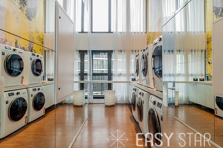 Easy Star - Moderno Studio ao lado da Faria Lima - FE02G