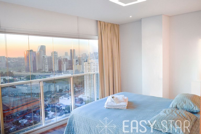 Easy Star - Apartamento com Vista Panorâmica de São Paulo! -