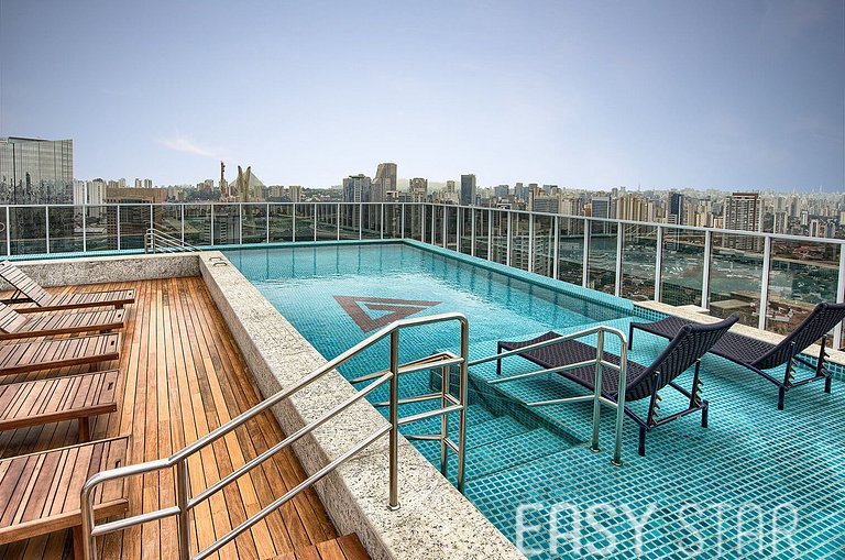 Easy Star - Apartamento com Vista Panorâmica de São Paulo! -