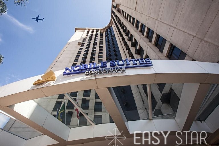 Easy Star - Amplo Flat com Vista do Aeroporto de Congonhas -