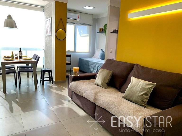 Easy Star - Amplo Flat com Vista do Aeroporto de Congonhas -