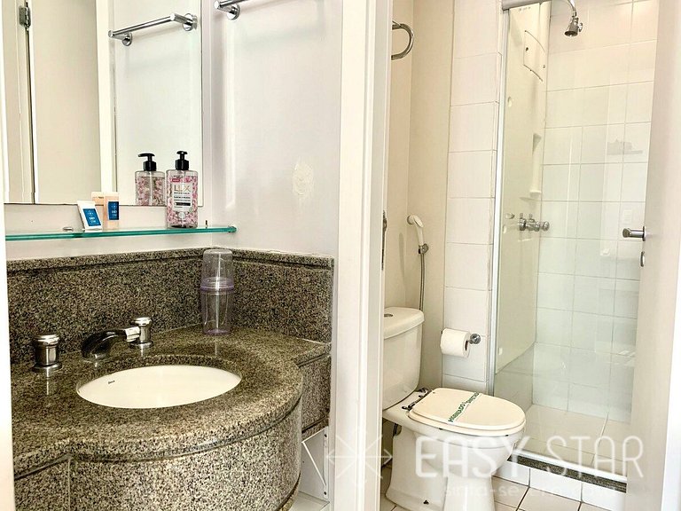 Easy Star - Amplo Flat com Vista do Aeroporto de Congonhas -