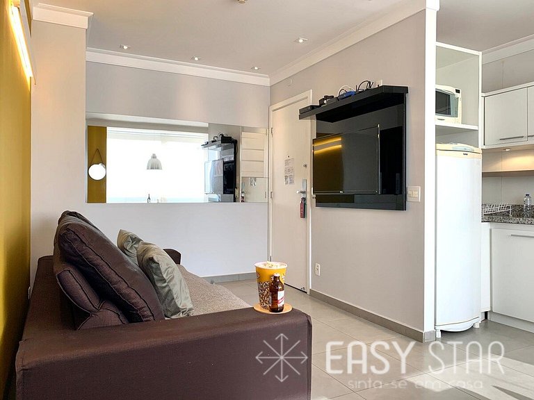 Easy Star - Amplo Flat com Vista do Aeroporto de Congonhas -