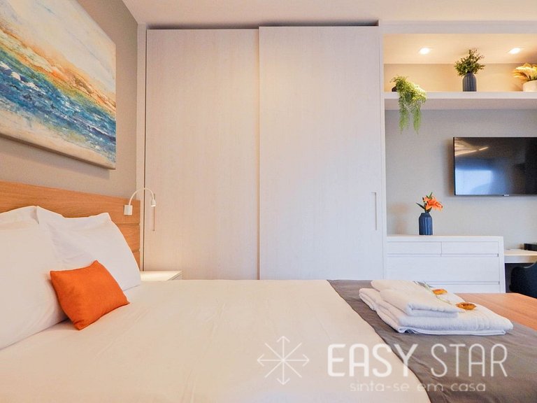 Easy Star - Studio Aconchegante e Estiloso no Campo Belo - W