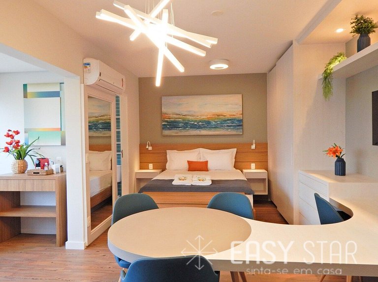 Easy Star - Studio Aconchegante e Estiloso no Campo Belo - W