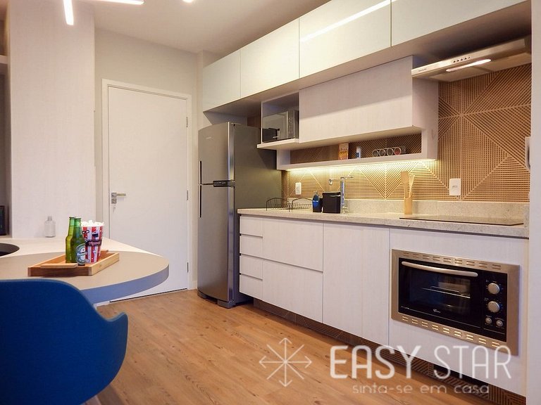 Easy Star - Studio Aconchegante e Estiloso no Campo Belo - W