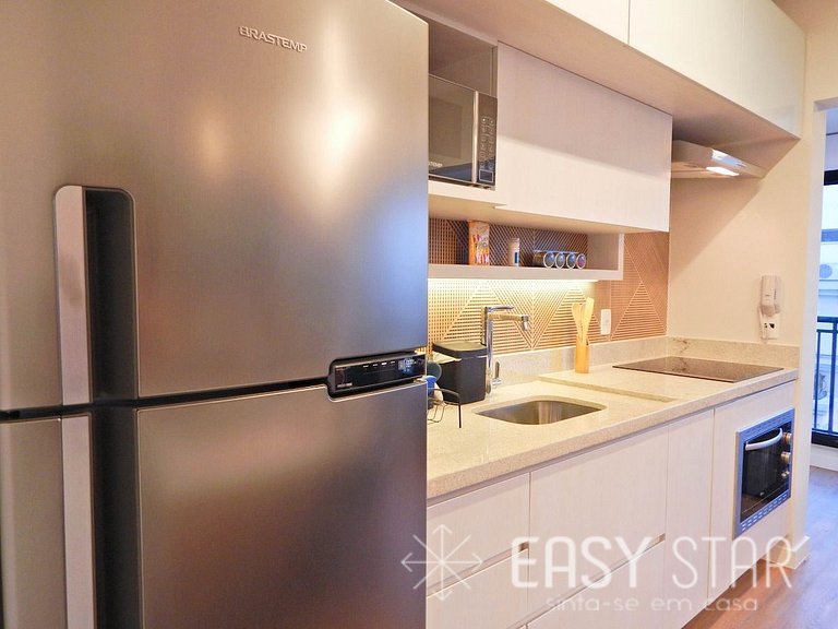 Easy Star - Studio Aconchegante e Estiloso no Campo Belo - W