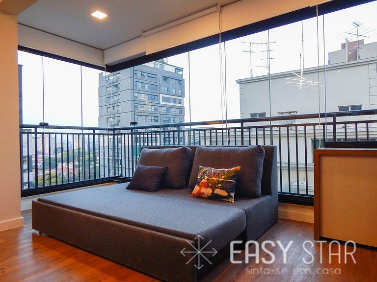 Easy Star - Studio Aconchegante e Estiloso no Campo Belo - W