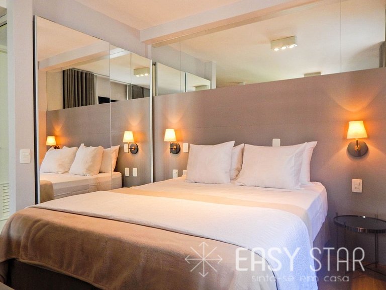 Easy Star - Flat Aconchegante C/Vaga na Bela Cintra - XA03G