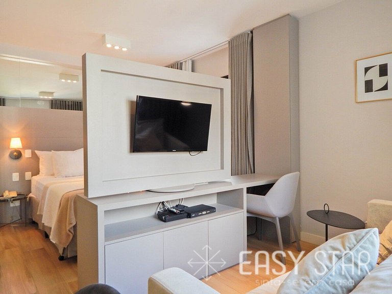 Easy Star - Flat Aconchegante C/Vaga na Bela Cintra - XA03G