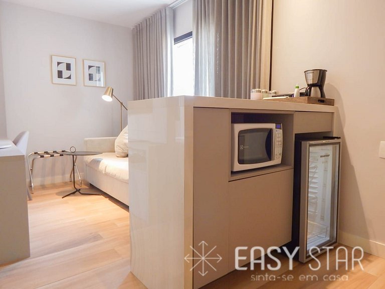 Easy Star - Flat Aconchegante C/Vaga na Bela Cintra - XA03G