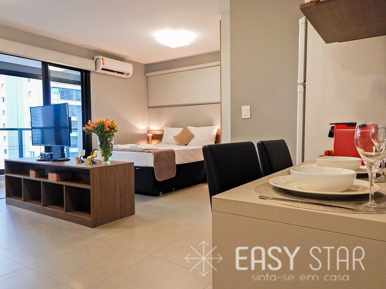 Easy Star - Studio C/Vaga no Melhor do Campo Belo - XT02G