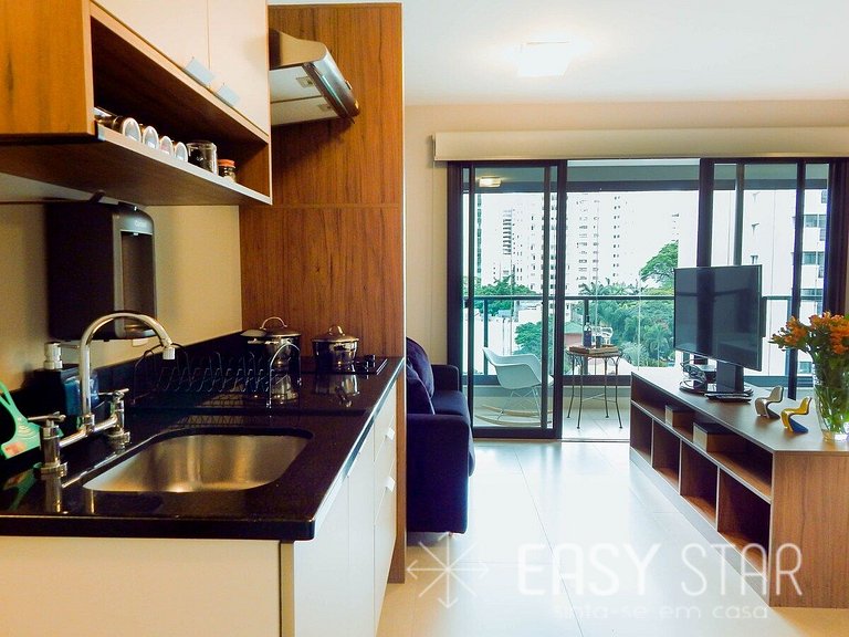 Easy Star - Studio C/Vaga no Melhor do Campo Belo - XT02G