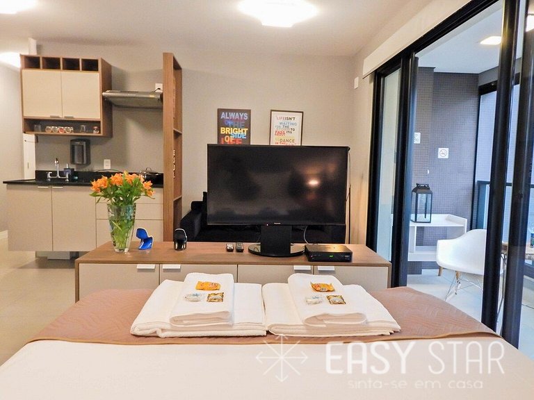Easy Star - Studio C/Vaga no Melhor do Campo Belo - XT02G