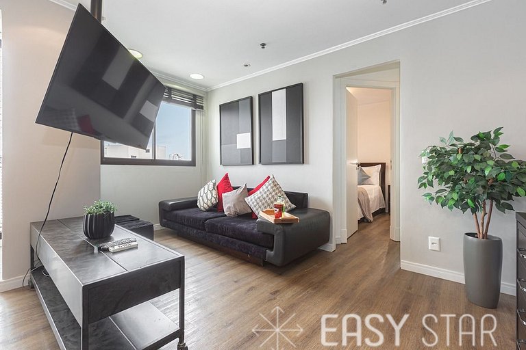 Easy Star - Lindo Flat na Vila Olímpia - YW01G
