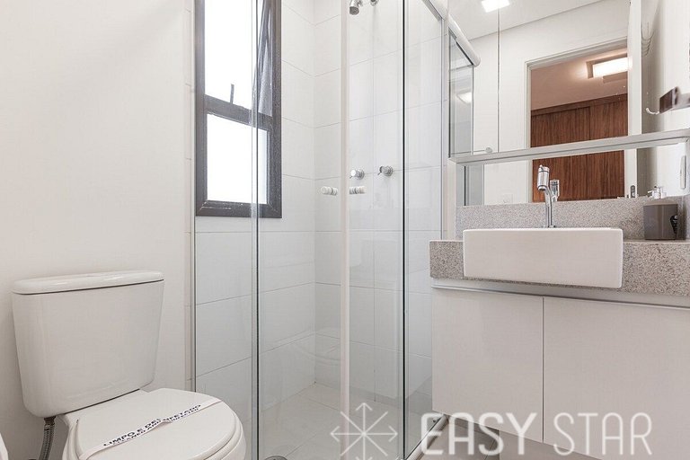 Easy Star - Studio Moderno e Aconchegante ao lado de Congonh