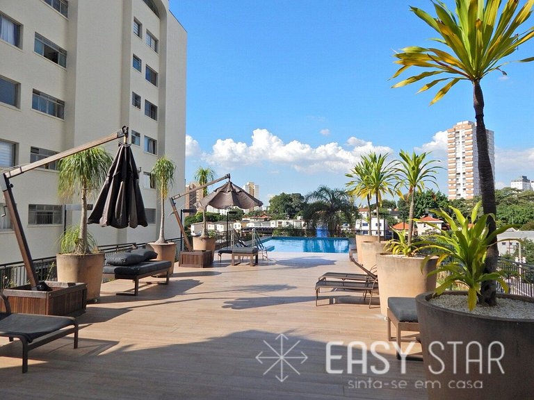 Easy Star - Studio Moderno e Aconchegante ao lado de Congonh