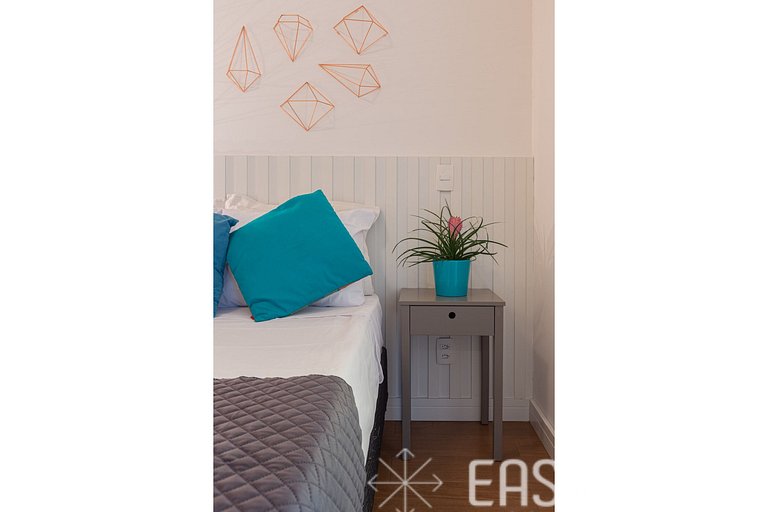 Easy Star - Studio Moderno e Aconchegante ao lado de Congonh
