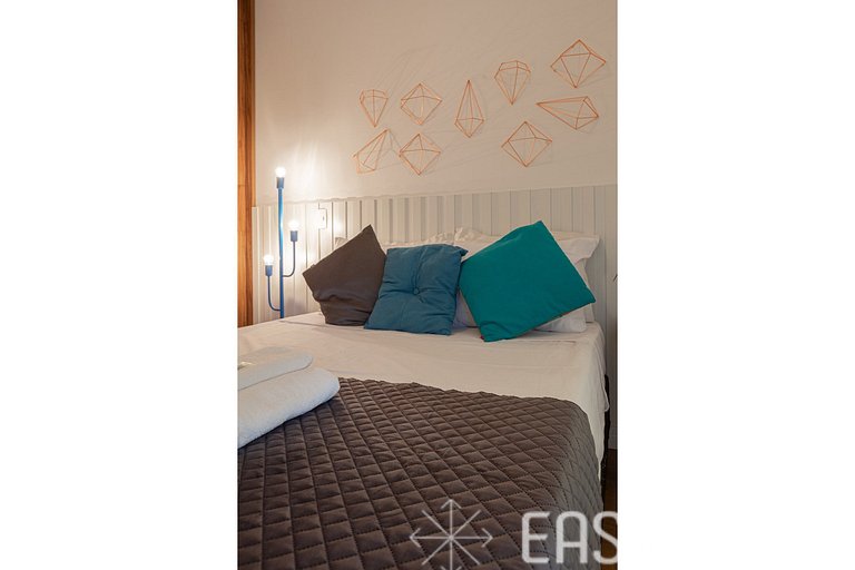 Easy Star - Studio Moderno e Aconchegante ao lado de Congonh