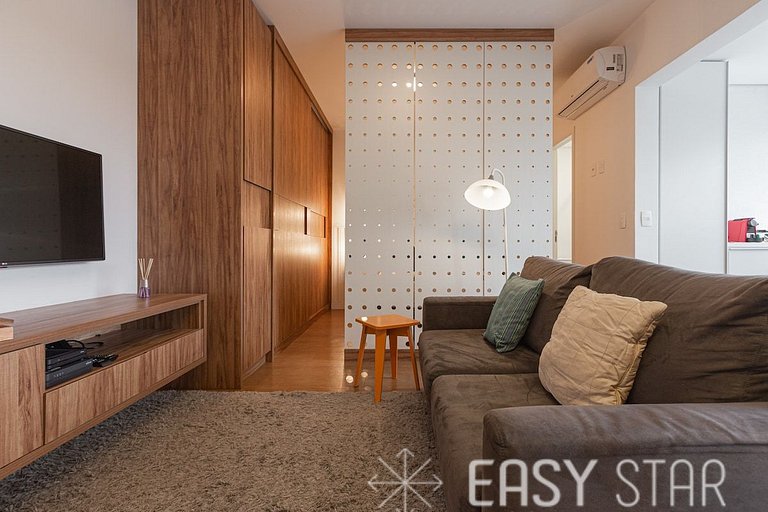 Easy Star - Studio Moderno e Aconchegante ao lado de Congonh