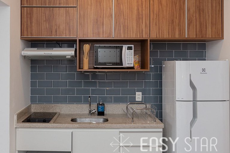 Easy Star - Studio Moderno e Aconchegante ao lado de Congonh