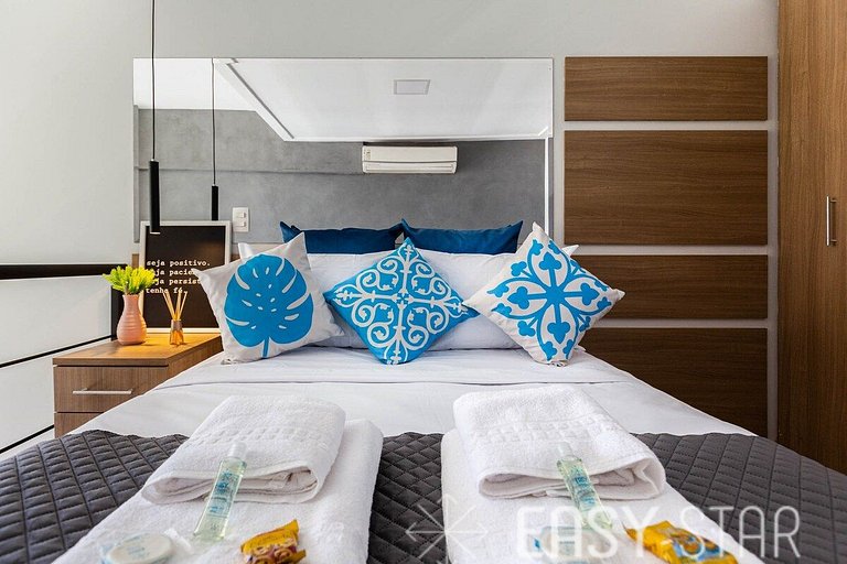 Easy Star - Lindo Duplex de Alto Padrão Próximo a Berrini -