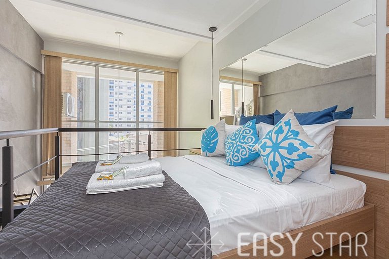 Easy Star - Lindo Duplex de Alto Padrão Próximo a Berrini -