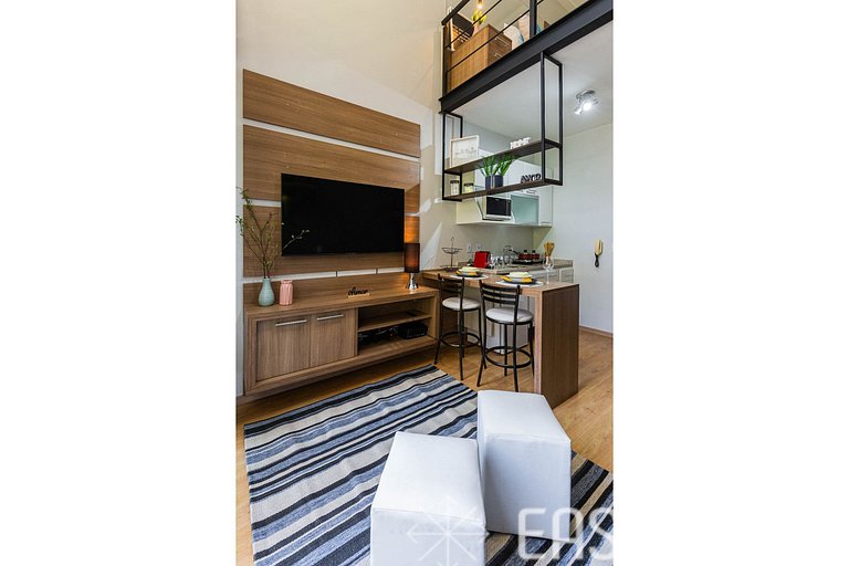 Easy Star - Lindo Duplex de Alto Padrão Próximo a Berrini -