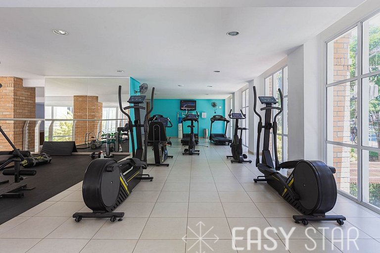 Easy Star - Lindo Duplex de Alto Padrão Próximo a Berrini -