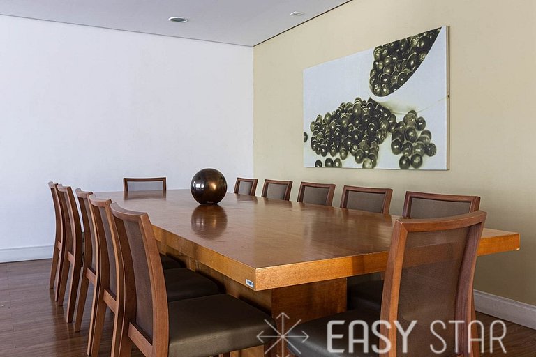 Easy Star - Lindo Duplex de Alto Padrão Próximo a Berrini -