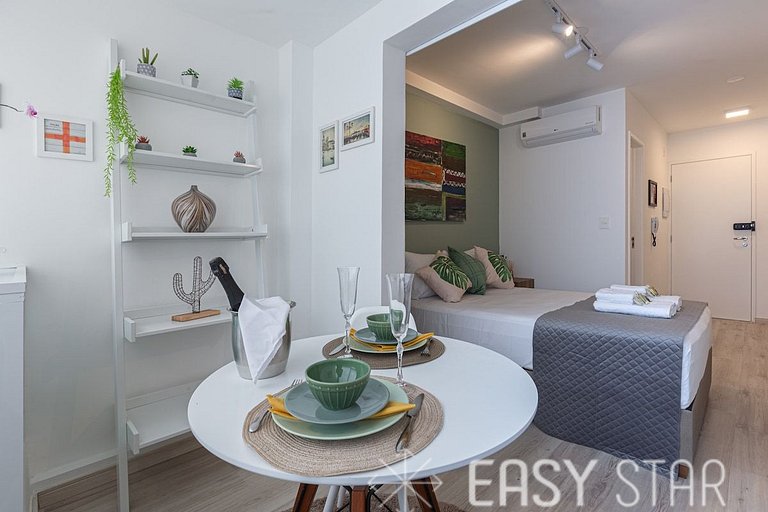 Easy Star - Apartamento Encantador ao Lado da Faria Lima - B