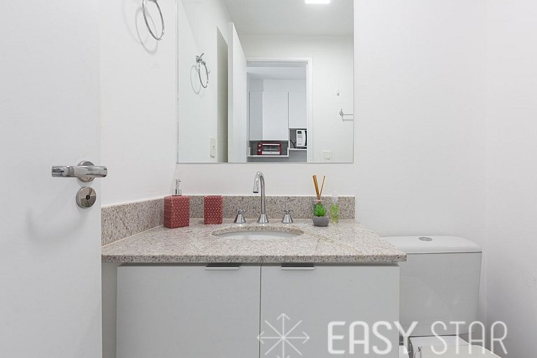 Easy Star - Apartamento Encantador ao Lado da Faria Lima - B
