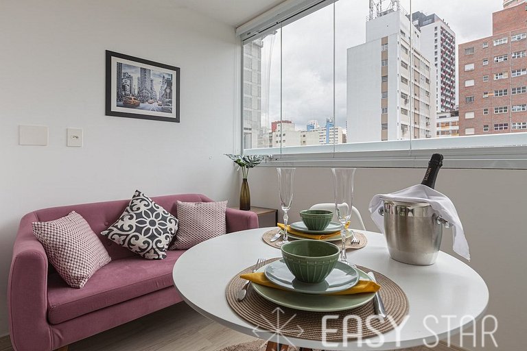 Easy Star - Apartamento Encantador ao Lado da Faria Lima - B