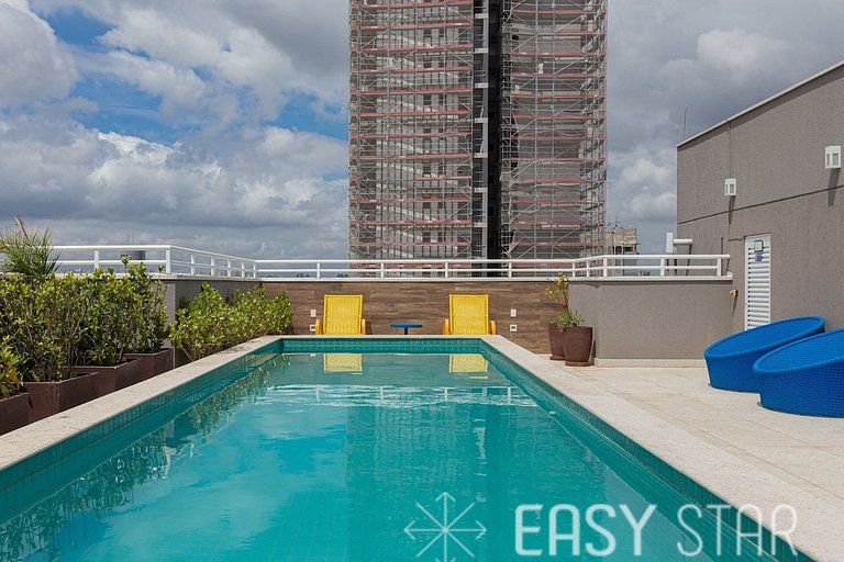 Easy Star - Apartamento Encantador ao Lado da Faria Lima - B