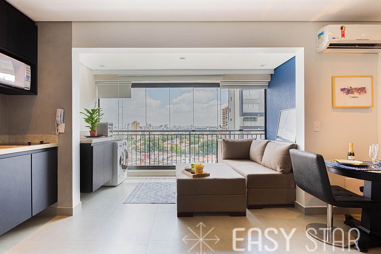 Easy Star - Espaçoso Studio ao lado do Aeroporto de Congonha