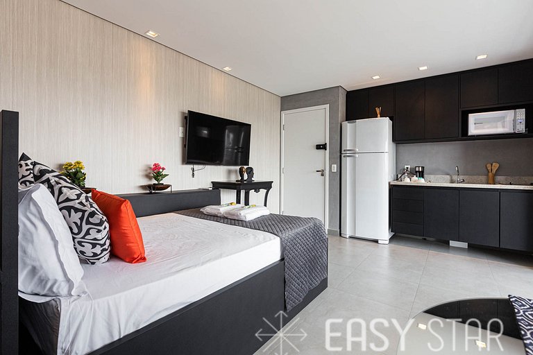 Easy Star - Espaçoso Studio ao lado do Aeroporto de Congonha
