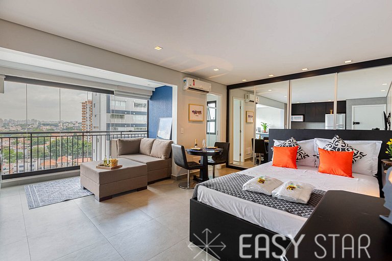 Easy Star - Espaçoso Studio ao lado do Aeroporto de Congonha