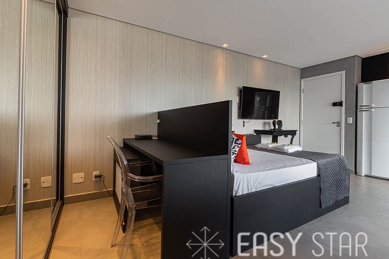 Easy Star - Espaçoso Studio ao lado do Aeroporto de Congonha