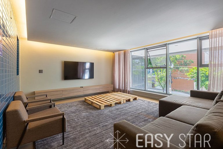 Easy Star - Studio encantador ao lado do Allianz Parque. - C
