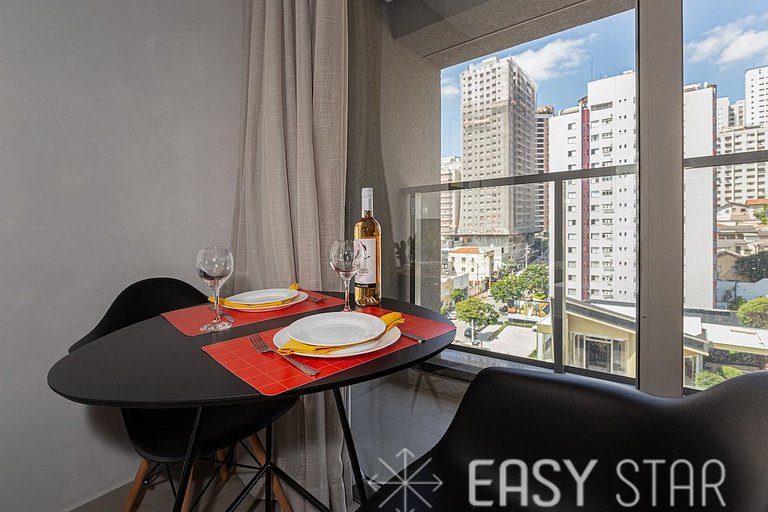 Easy Star - Studio encantador ao lado do Allianz Parque. - C