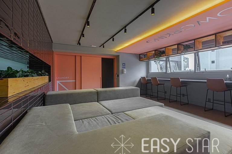 Easy Star - Studio encantador ao lado do Allianz Parque. - C
