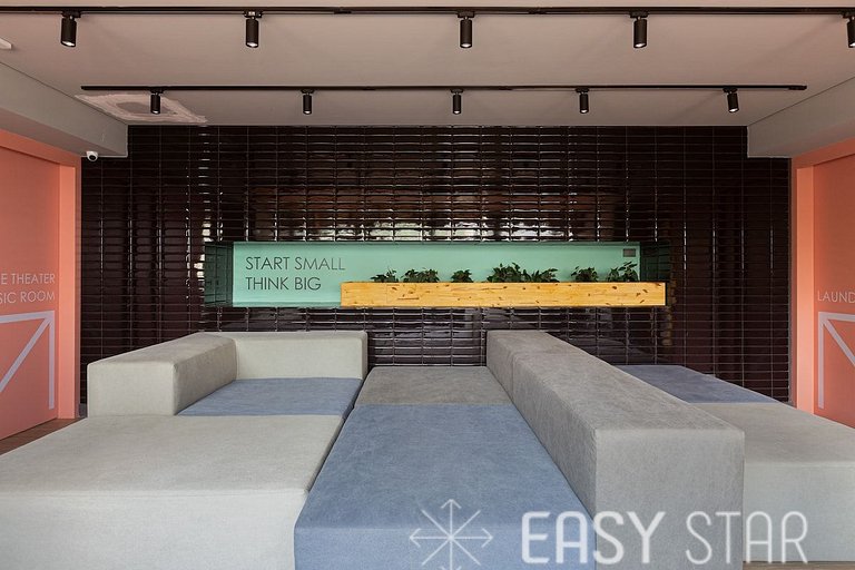 Easy Star - Studio encantador ao lado do Allianz Parque. - C