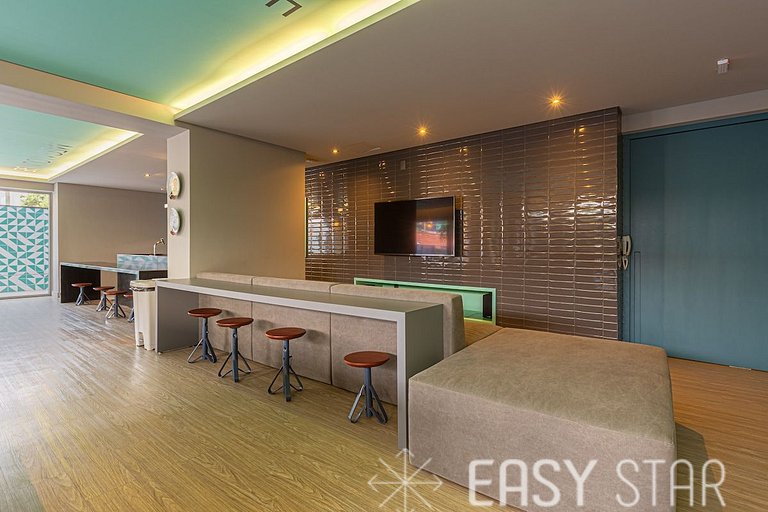 Easy Star - Studio encantador ao lado do Allianz Parque. - C