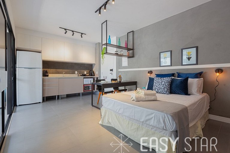 Easy Star- Charmoso Studio ao lado do Aeroporto de Congonhas