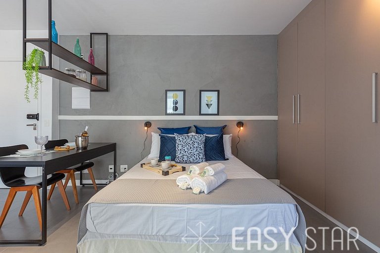 Easy Star- Charmoso Studio ao lado do Aeroporto de Congonhas