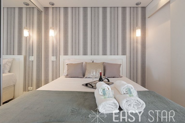 Easy Star - Studio com Garden Encantador ao lado de Congonha