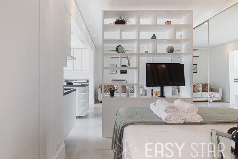 Easy Star - Studio com Garden Encantador ao lado de Congonha