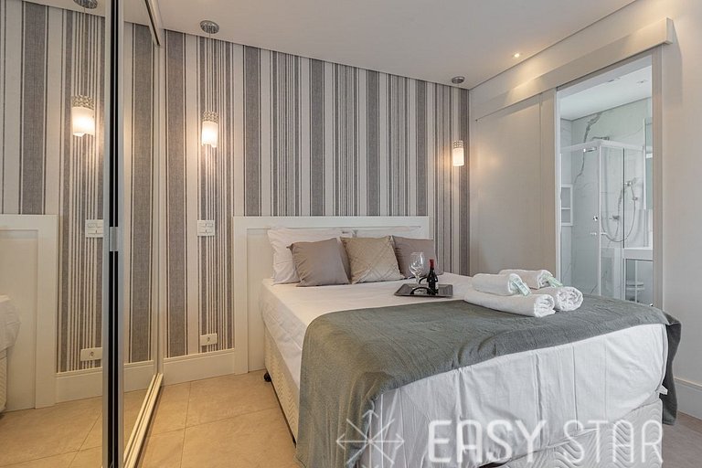Easy Star - Studio com Garden Encantador ao lado de Congonha