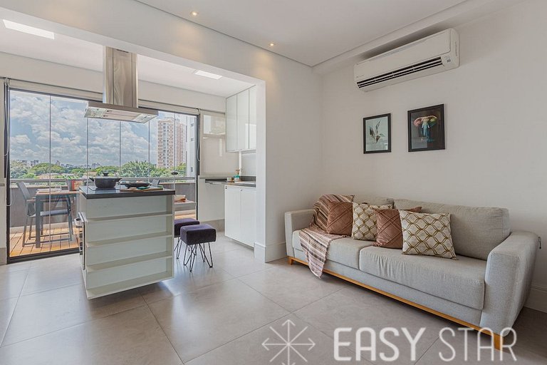 Easy Star - Studio com Garden Encantador ao lado de Congonha